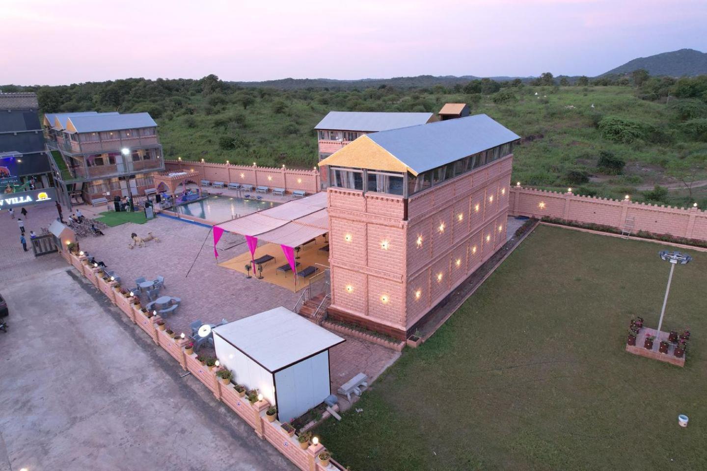 Shri Shiv Villa Resort By Bd Hospitality غابة غير المظهر الخارجي الصورة